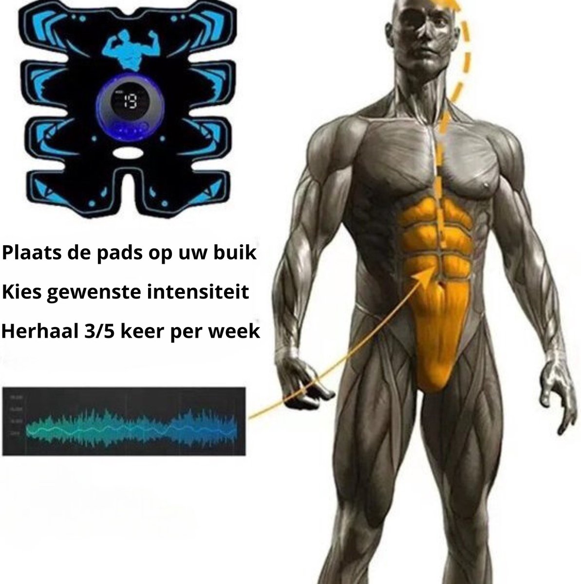 🔥 EMS Buikspiertrainer™