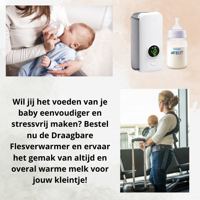 🍼 Bærbar flaskevarmer