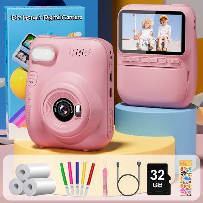 📸 Gofunly Kids Instant Print Camera – Capture, Print & Play!