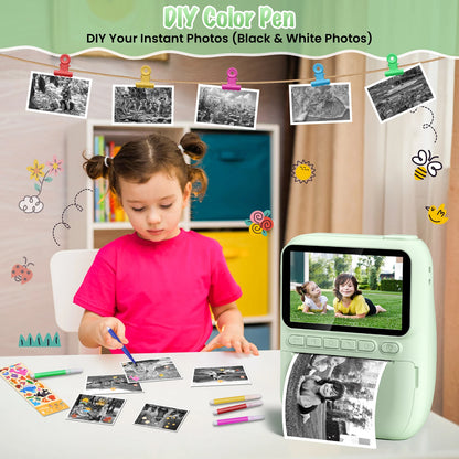 📸 Gofunly Kids Instant Print Camera – Capture, Print & Play!